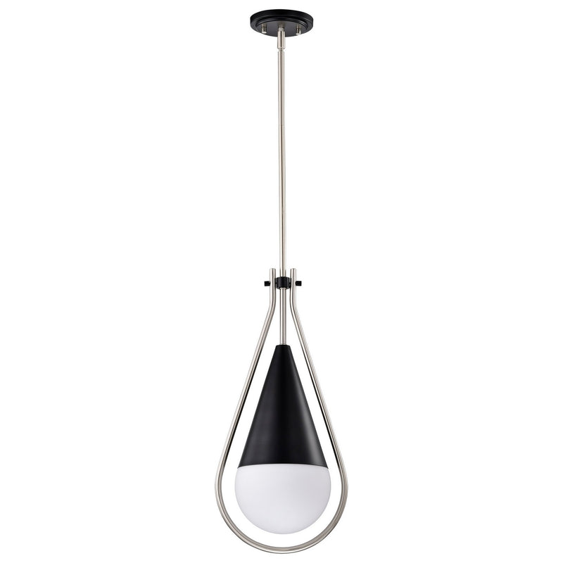 Nuvo Lighting 60-7913 One Light Pendant, Matte Black