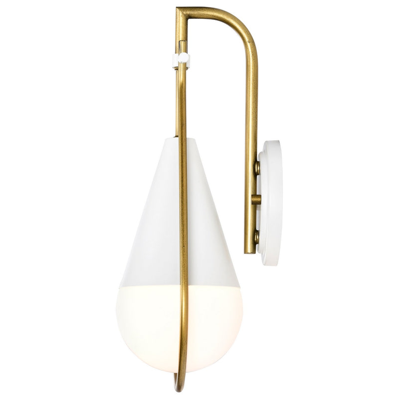 Nuvo Lighting 60-7921 One Light Wall Sconce, Matte White