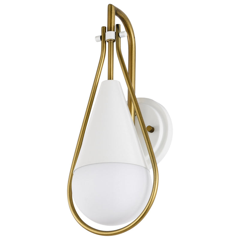 Nuvo Lighting 60-7921 One Light Wall Sconce, Matte White