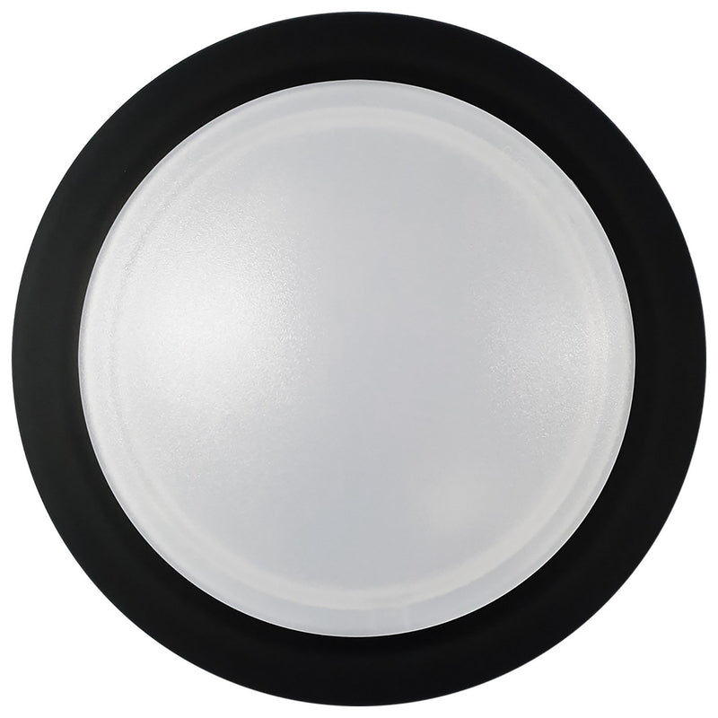 Nuvo Lighting 62-1804 LED Disk Light, Black