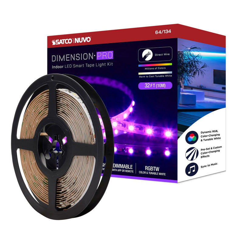Nuvo Lighting 64-134 LED Tape Light Strip, White