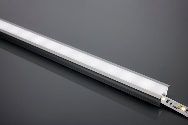 Nuvo Lighting 64-150 Tapechan/Deep/Rec/16', Silver