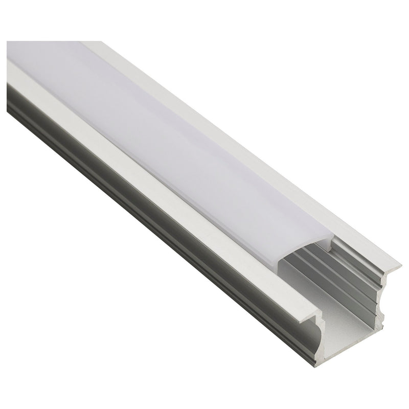 Nuvo Lighting 64-150 Tapechan/Deep/Rec/16', Silver