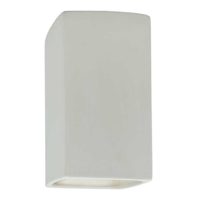 Justice Designs CER-5950W-BIS Wall Sconce, Bisque