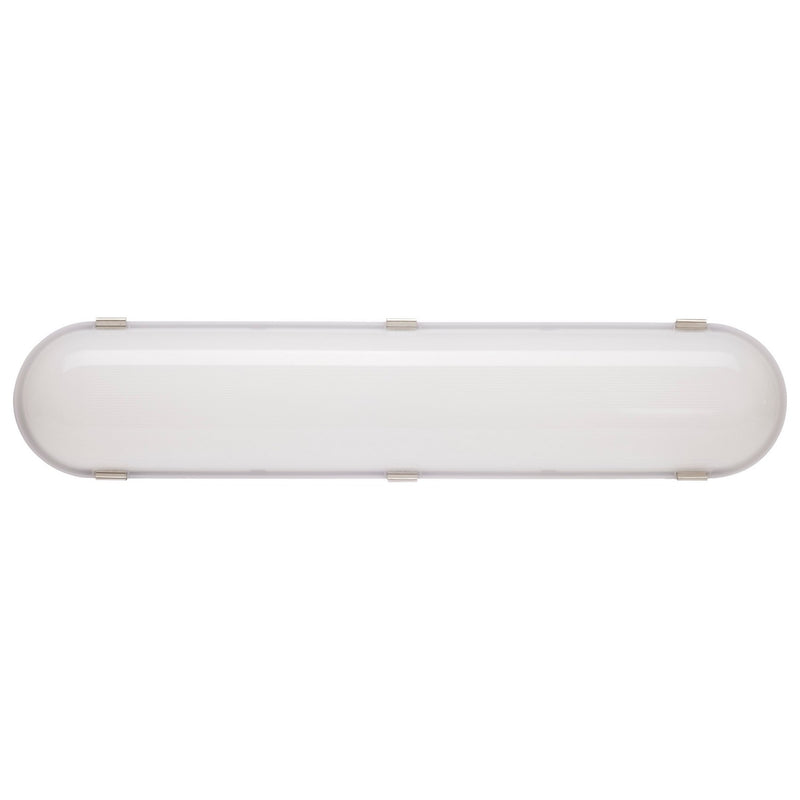 Nuvo Lighting 65-820R1 LED Vapor Proof Linear Fixture, Gray