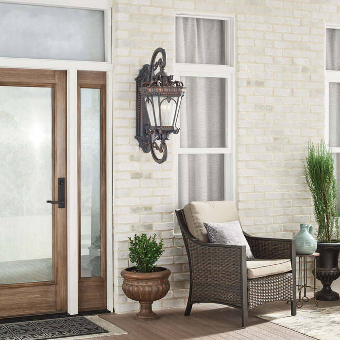 Kichler 9359LD Four Light Outdoor Wall Mount, Londonderry