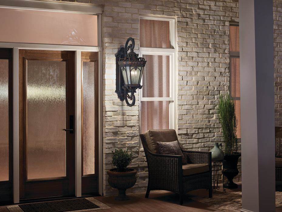 Kichler 9359LD Four Light Outdoor Wall Mount, Londonderry