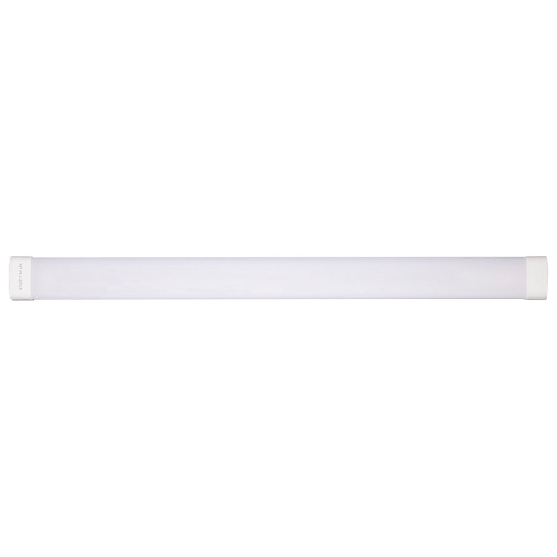 Nuvo Lighting 65-833R1 LED Tri-Proof Linear Fixture, White / Gray