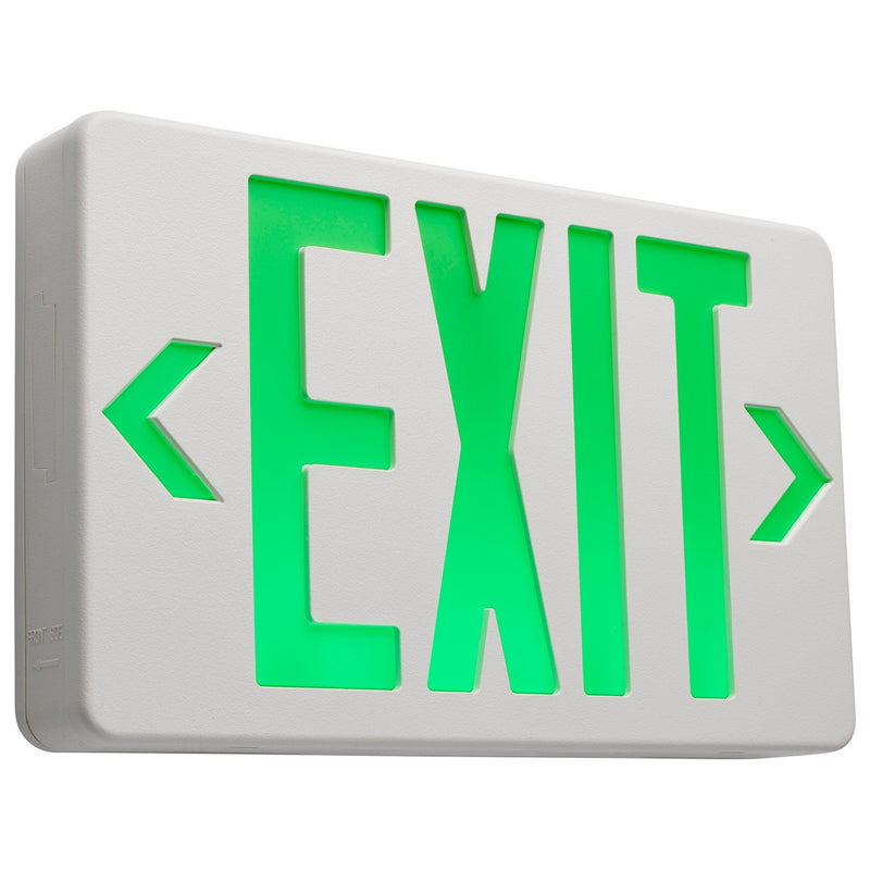 Nuvo Lighting 67-100 LED Exit Sign, White