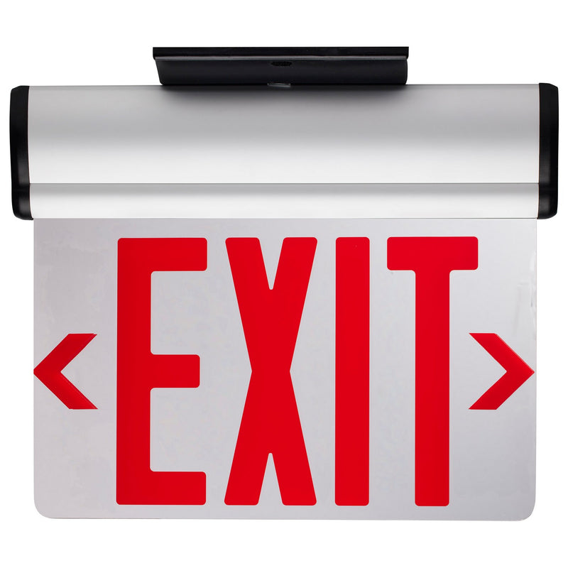 Nuvo Lighting 67-111 LED Exit Sign, Silver