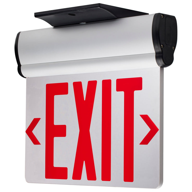 Nuvo Lighting 67-111 LED Exit Sign, Silver