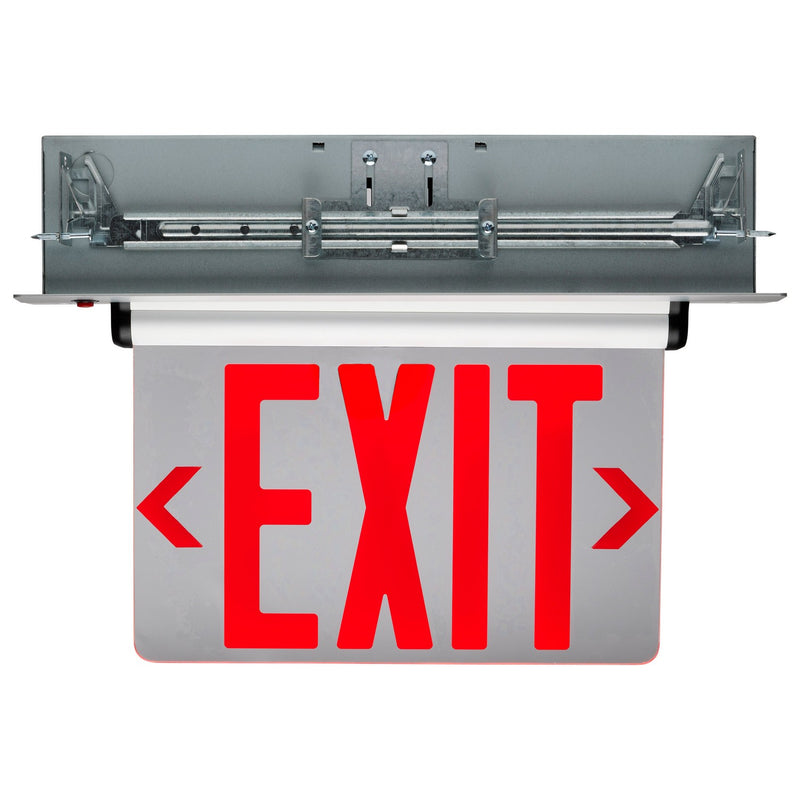 Nuvo Lighting 67-114 LED Exit Sign, Clear