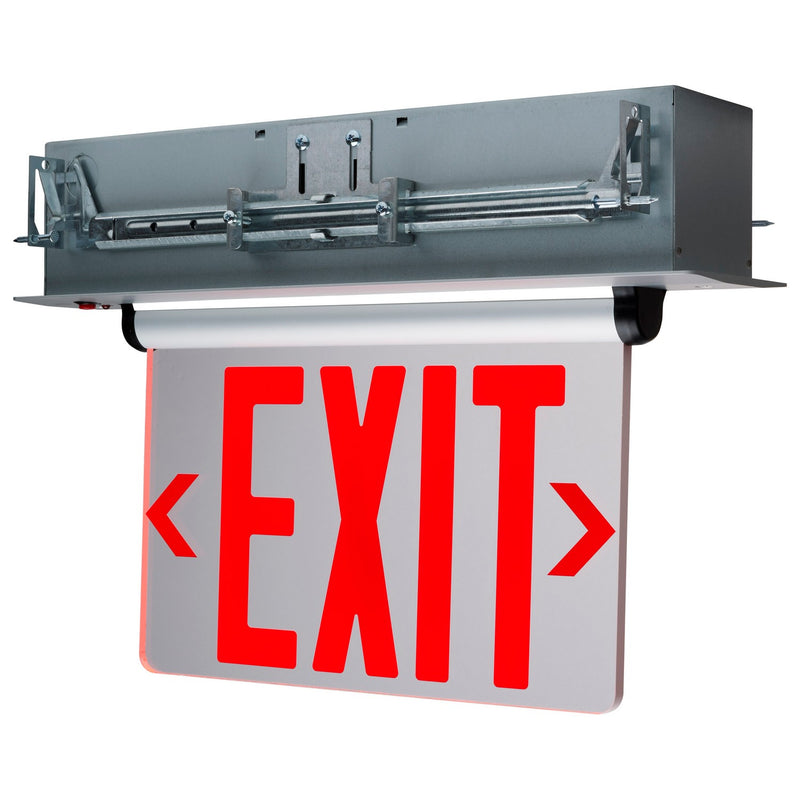 Nuvo Lighting 67-114 LED Exit Sign, Clear