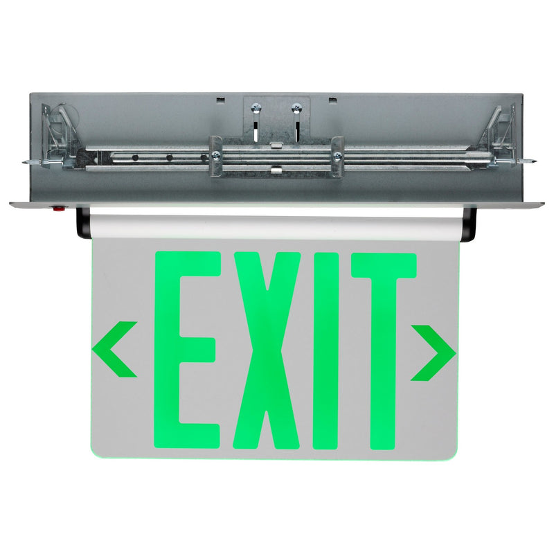 Nuvo Lighting 67-116 LED Exit Sign, Clear