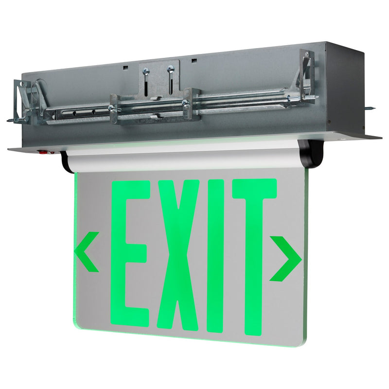 Nuvo Lighting 67-116 LED Exit Sign, Clear