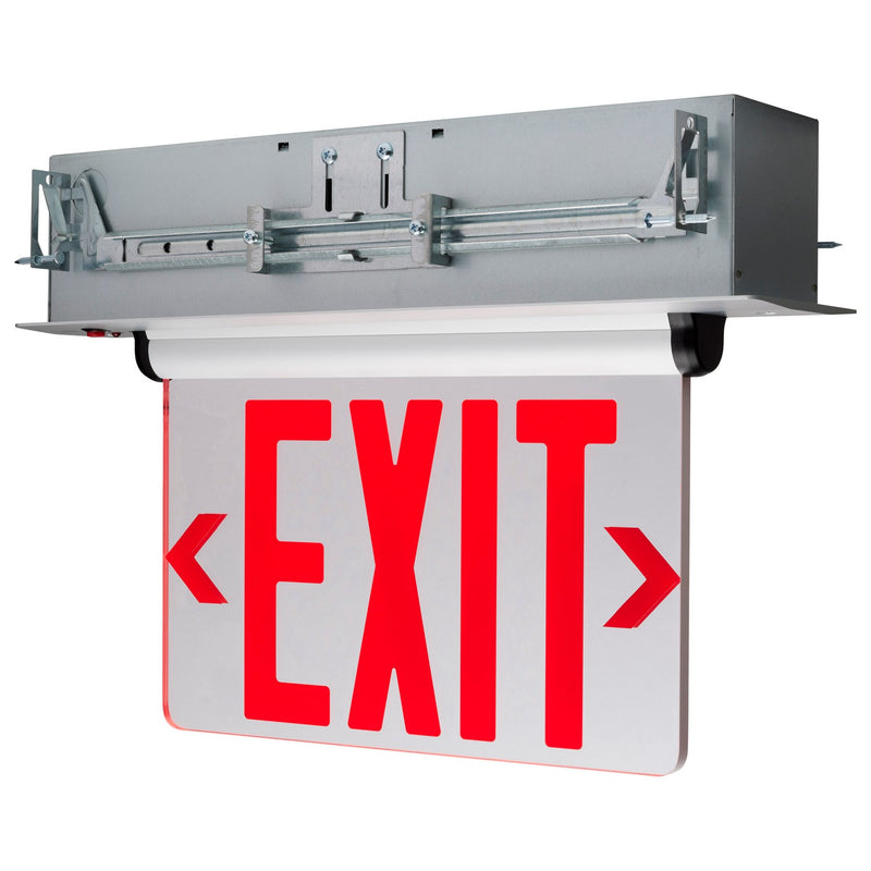 Nuvo Lighting 67-117 LED Exit Sign, Silver