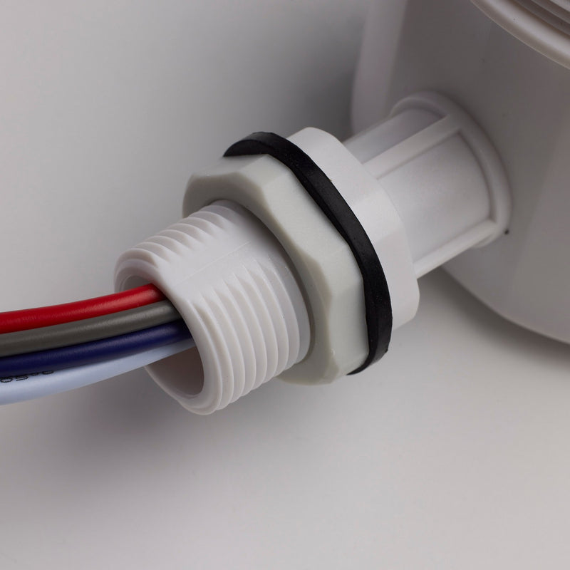 Nuvo Lighting 86-202R Add-On Microwave Sensor for High Bay Fixtures, White