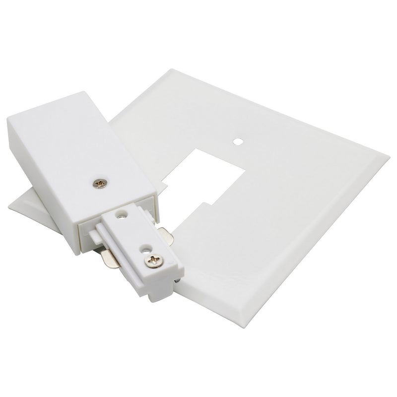Nuvo Lighting TP218 Canopy Power Feed, White