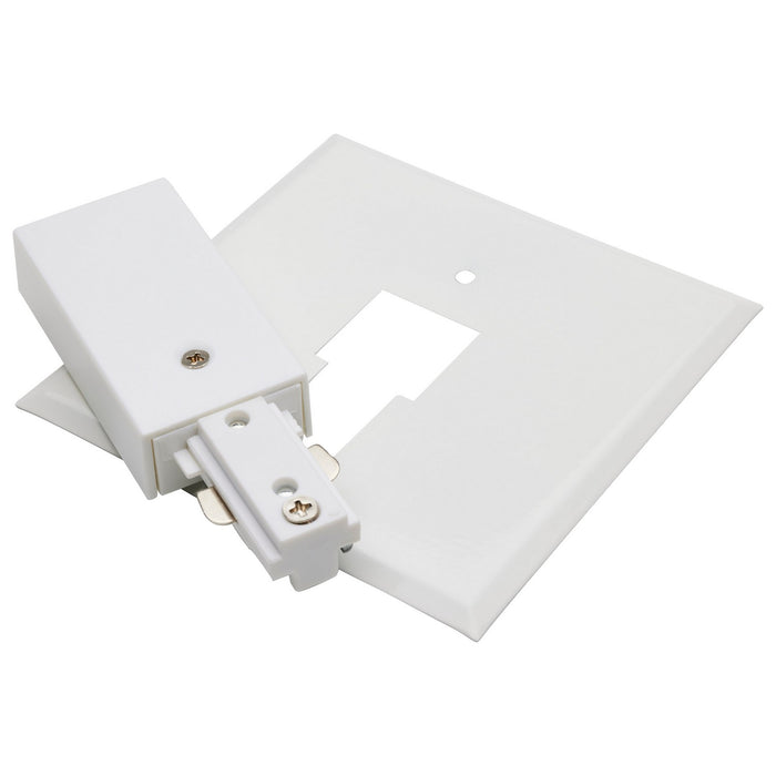 Nuvo Lighting TP218 Canopy Power Feed, White