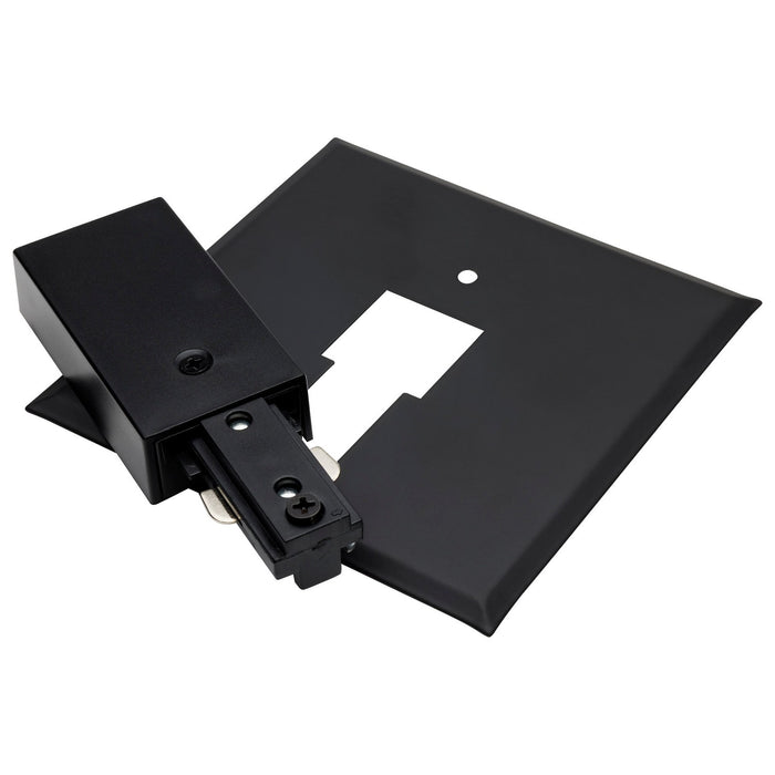 Nuvo Lighting TP219 Canopy Power Feed, Black