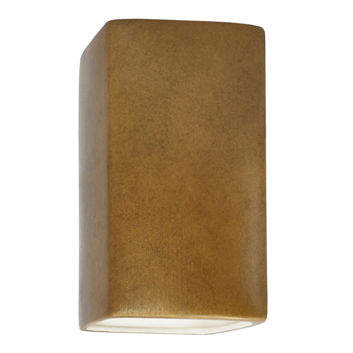 Justice Designs CER-5955-ANTG Wall Sconce, Antique Gold