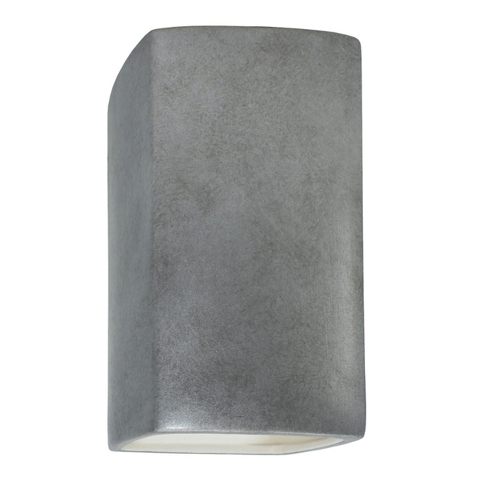 Justice Designs CER-5955-ANTS Wall Sconce, Antique Silver