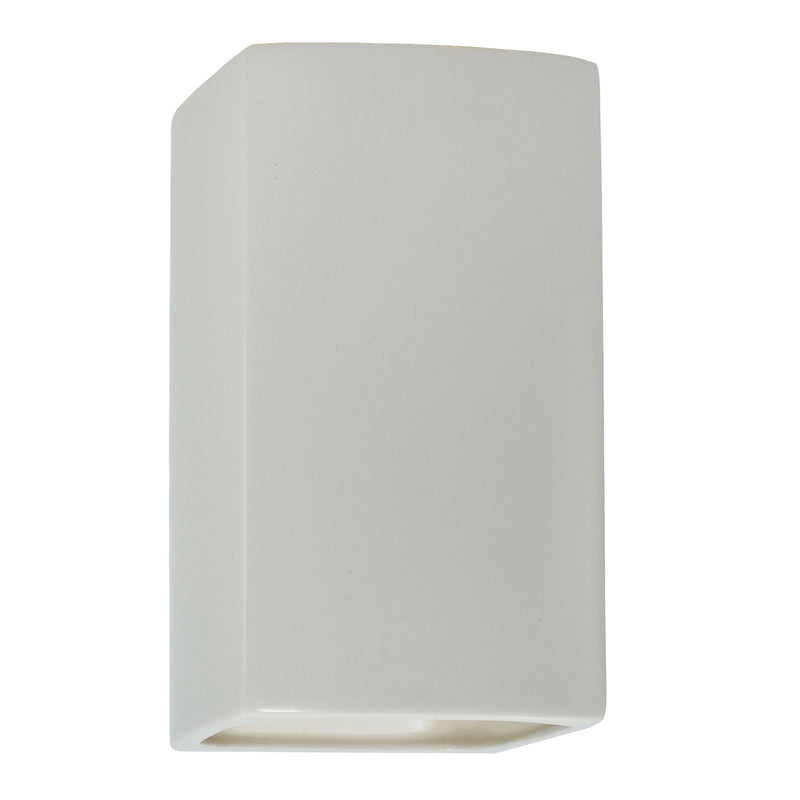 Justice Designs CER-5955-MAT Wall Sconce, Matte White