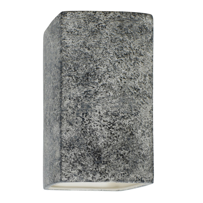 Justice Designs CER-5955W-GRAN LED Wall Sconce, Granite