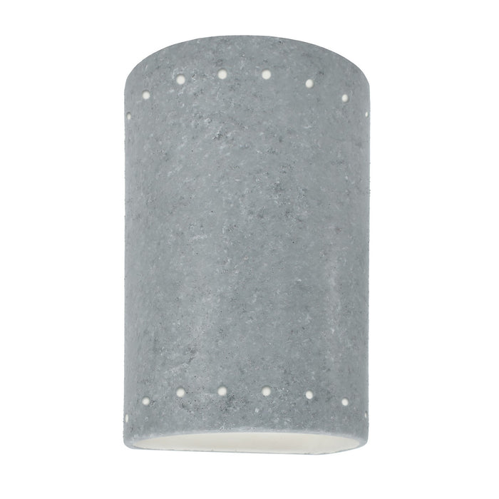Justice Designs CER-5995W-CONC LED Wall Sconce, Concrete