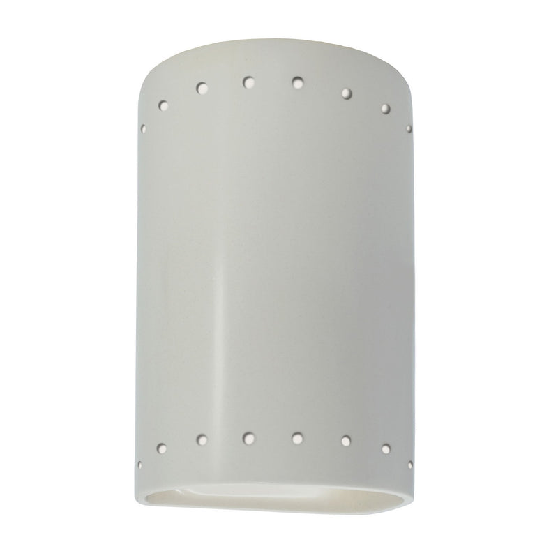 Justice Designs CER-5995W-MAT LED Wall Sconce, Matte White