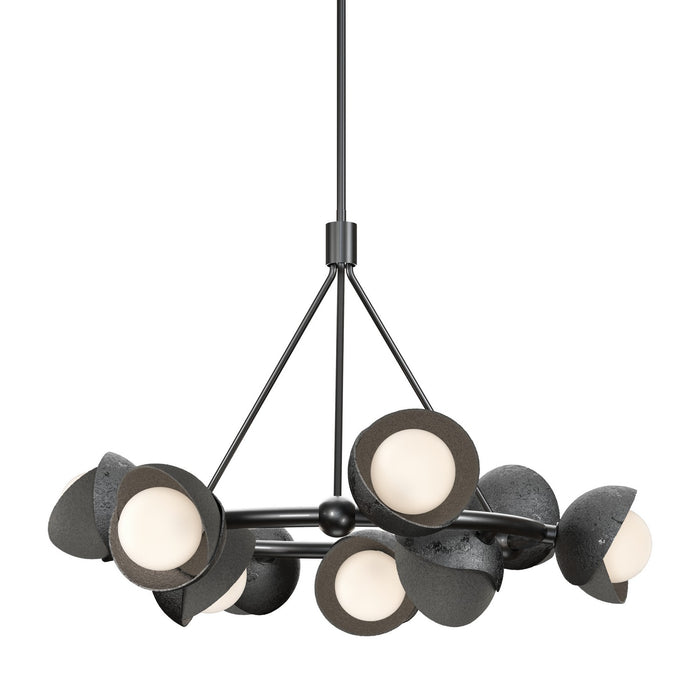 Hubbardton Forge 131068-SKT-MULT-89-20-GG0711 Nine Light Pendant, Ink