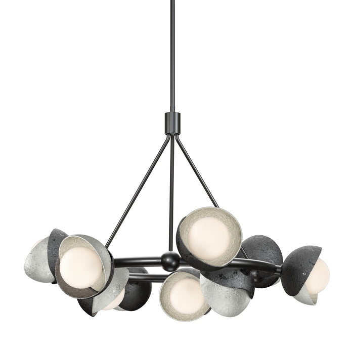 Hubbardton Forge 131068-SKT-MULT-89-85-GG0711 Nine Light Pendant, Ink