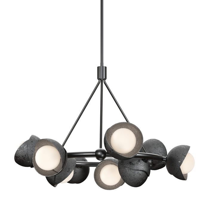 Hubbardton Forge 131068-SKT-MULT-89-89-GG0711 Nine Light Pendant, Ink