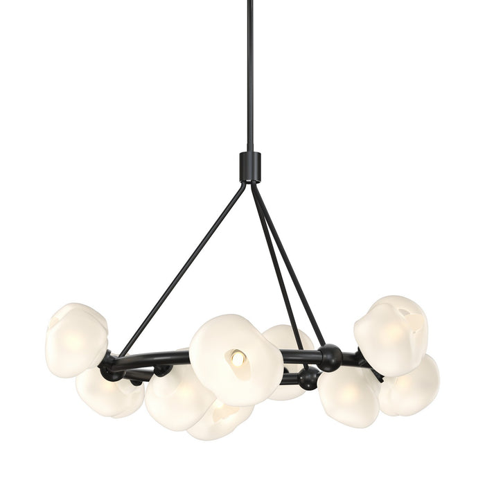 Hubbardton Forge 131069-SKT-MULT-89-FD0710 Nine Light Pendant, Ink