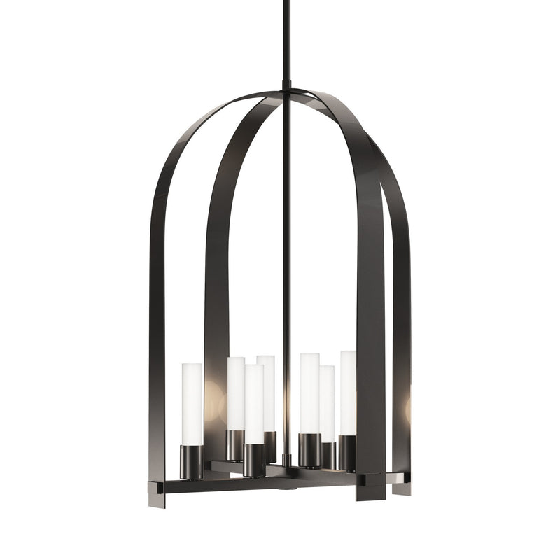 Hubbardton Forge 131071-SKT-MULT-89-FD0611 Eight Light Pendant, Ink