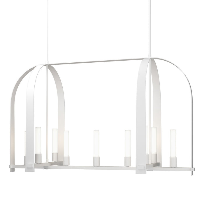 Hubbardton Forge 131075-SKT-MULT-02-FD0462 Nine Light Pendant, White
