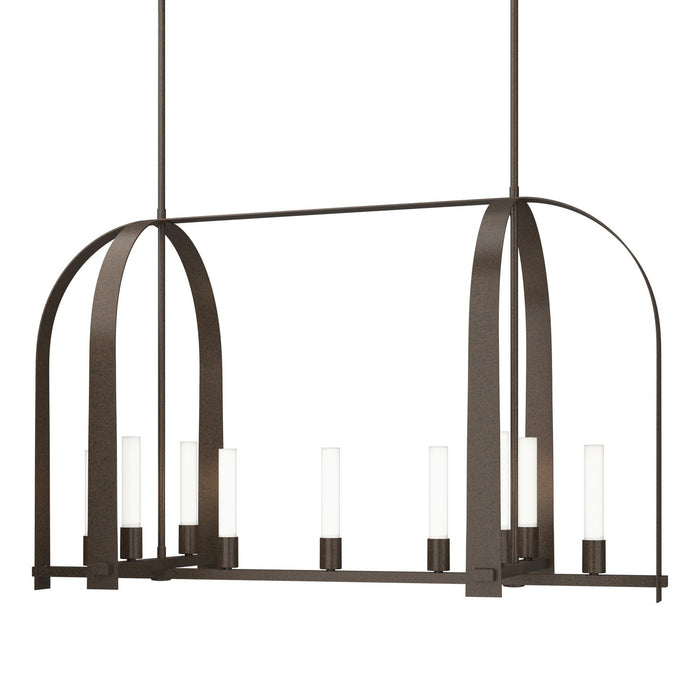 Hubbardton Forge 131075-SKT-MULT-05-FD0462 Nine Light Pendant, Bronze