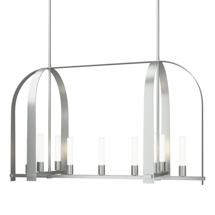 Hubbardton Forge 131075-SKT-MULT-82-FD0462 Nine Light Pendant, Vintage Platinum