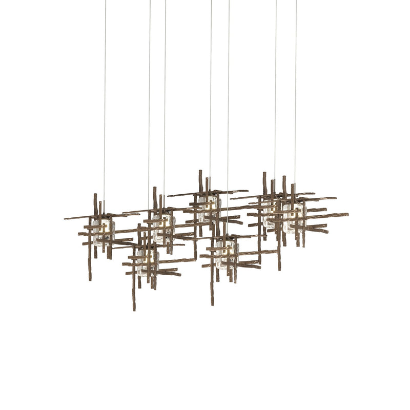 Hubbardton Forge 131095-SKT-LONG-05-II0728 LED Pendant, Bronze