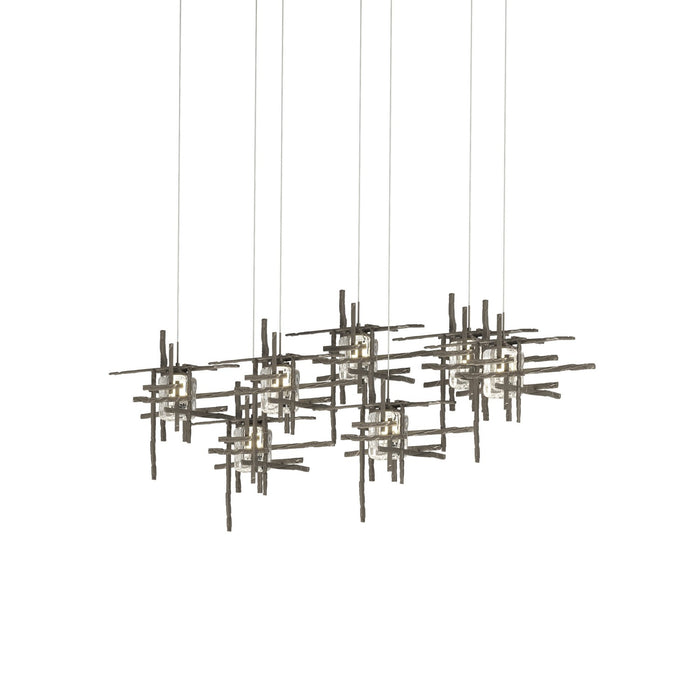 Hubbardton Forge 131095-SKT-LONG-07-II0728 LED Pendant, Dark Smoke