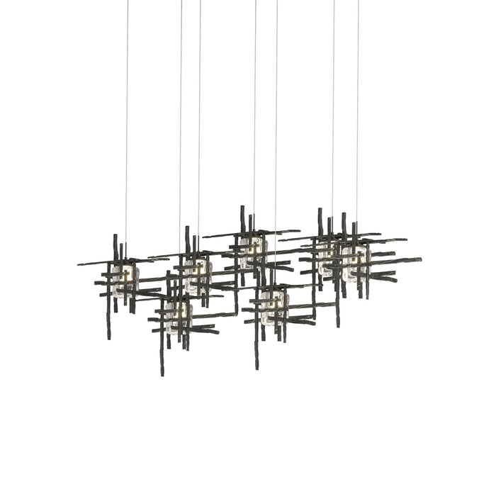 Hubbardton Forge 131095-SKT-LONG-10-II0728 LED Pendant, Black