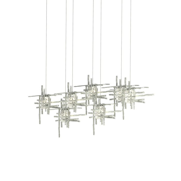 Hubbardton Forge 131095-SKT-LONG-82-II0728 LED Pendant, Vintage Platinum