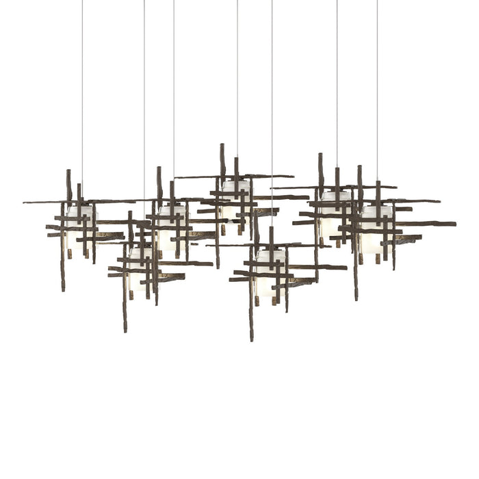 Hubbardton Forge 131096-SKT-LONG-05-YC0305 LED Pendant, Bronze