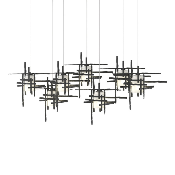 Hubbardton Forge 131096-SKT-LONG-10-YC0305 LED Pendant, Black