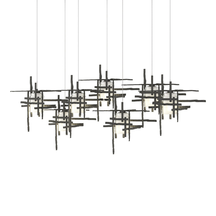 Hubbardton Forge 131096-SKT-LONG-20-YC0305 LED Pendant, Natural Iron