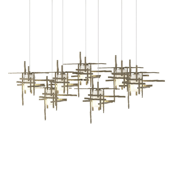 Hubbardton Forge 131096-SKT-LONG-84-YC0305 LED Pendant, Soft Gold