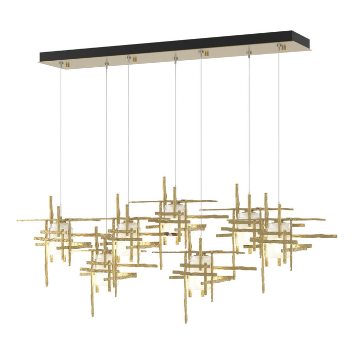 Hubbardton Forge 131096-SKT-STND-86-YC0305 LED Pendant, Modern Brass