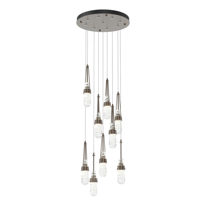 Hubbardton Forge 131100-SKT-STND-05-YJ0434 LED Pendant, Bronze