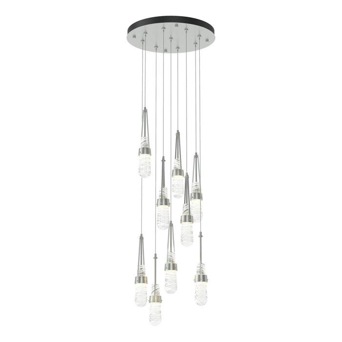 Hubbardton Forge 131100-SKT-STND-82-YJ0434 LED Pendant, Vintage Platinum