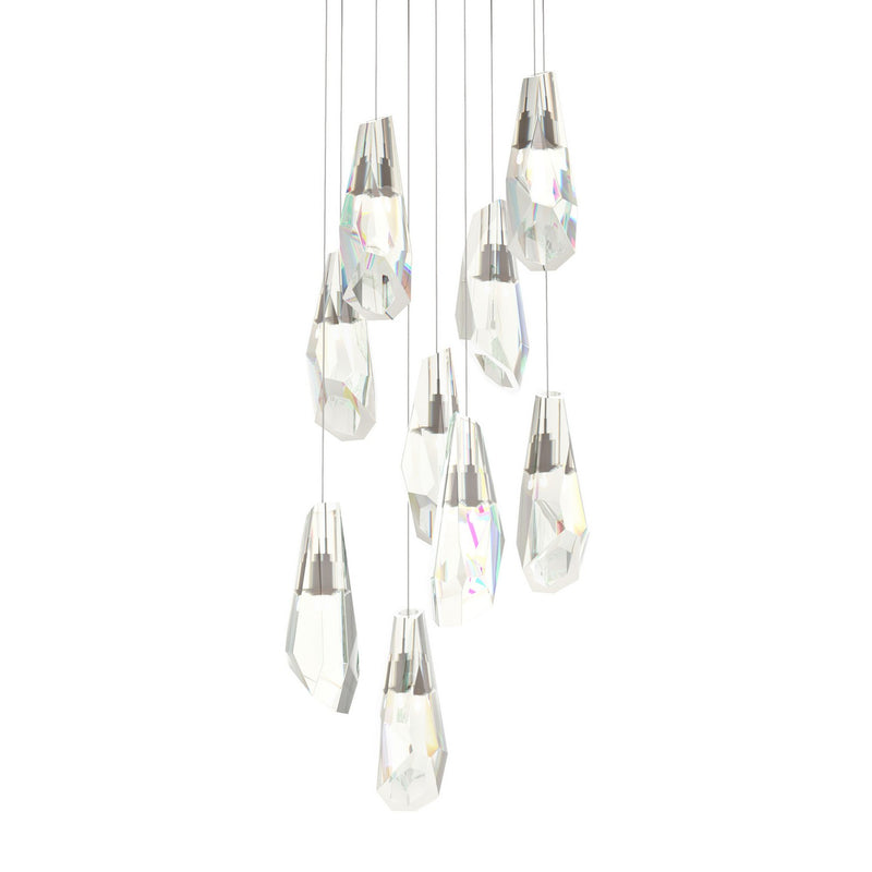 Hubbardton Forge 131101-SKT-LONG-05-CR LED Pendant, Bronze